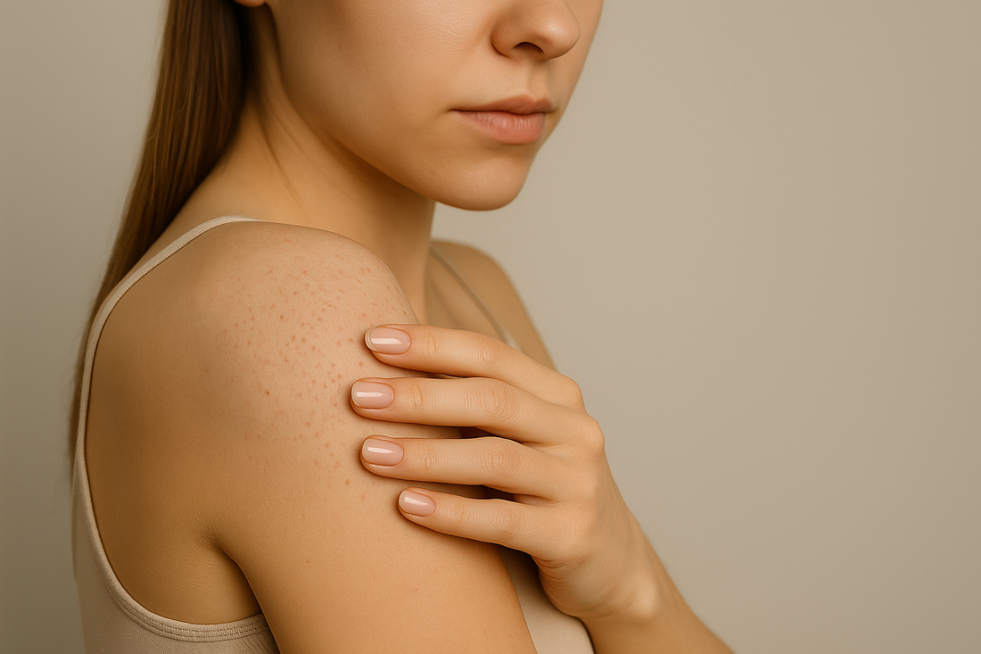 Reibeisenhaut (Keratosis Pilaris): Ursachen, Pflege & was wirklich hilft