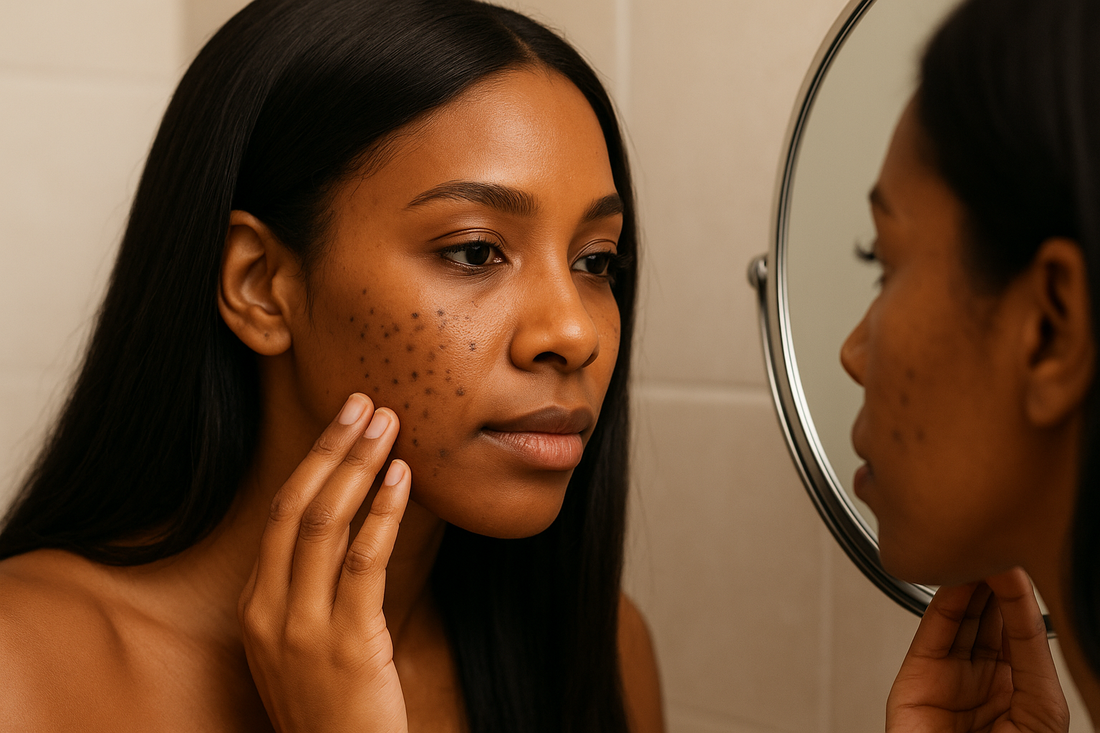 Hyperpigmentierung vs. Pickelmale – die wichtigsten Unterschiede bei dunkler Haut